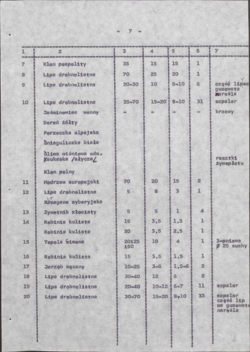 Ewidencja parkowa, skan nr 15