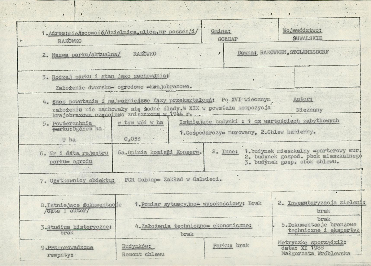 Ewidencja parkowa, skan nr 6