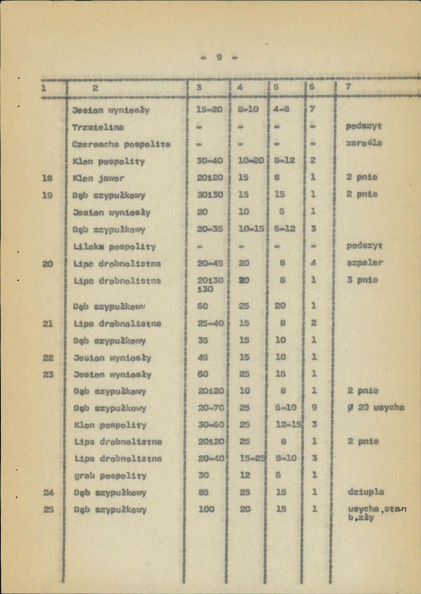 Ewidencja parkowa, skan nr 17