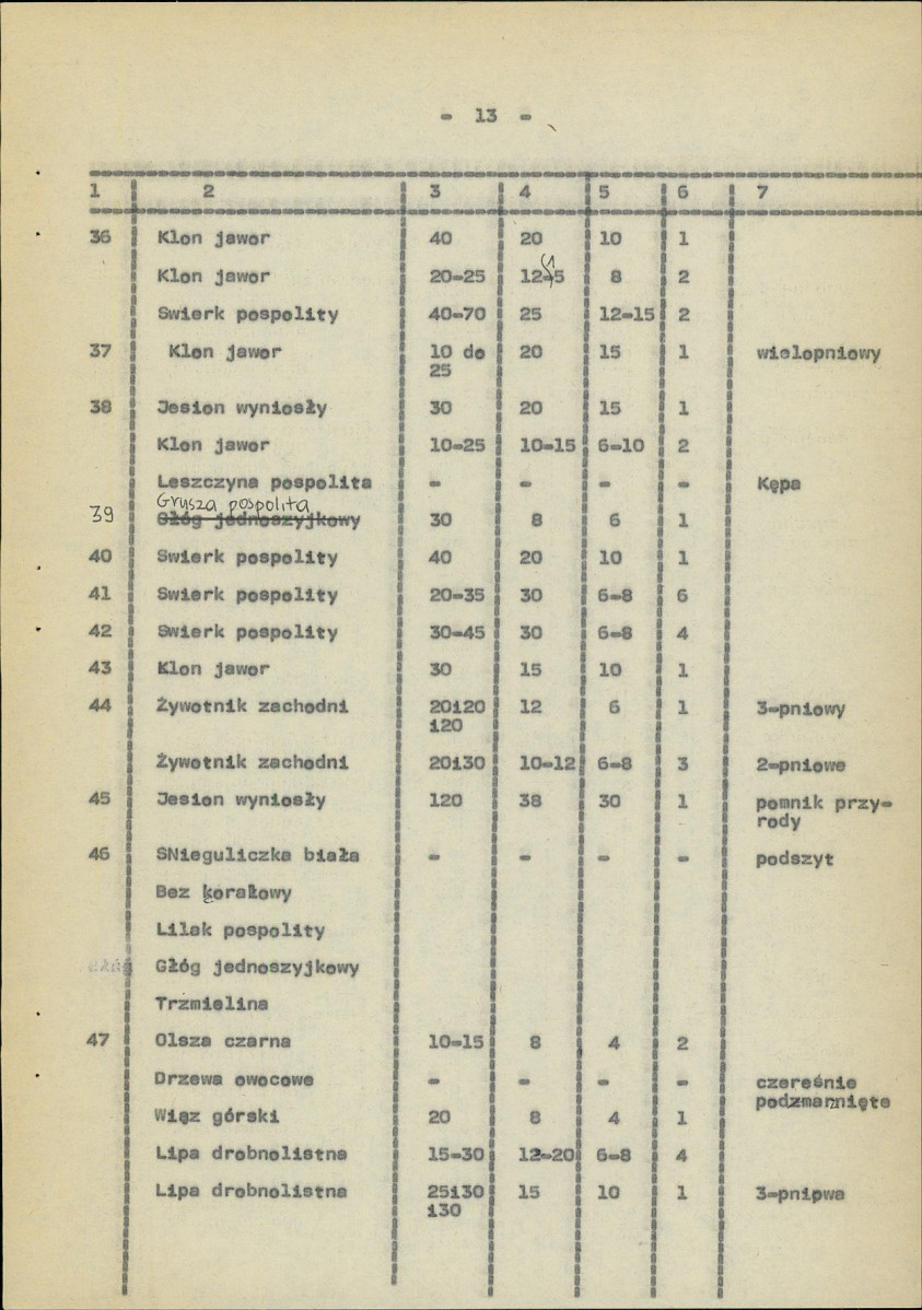 Ewidencja parkowa, skan nr 21