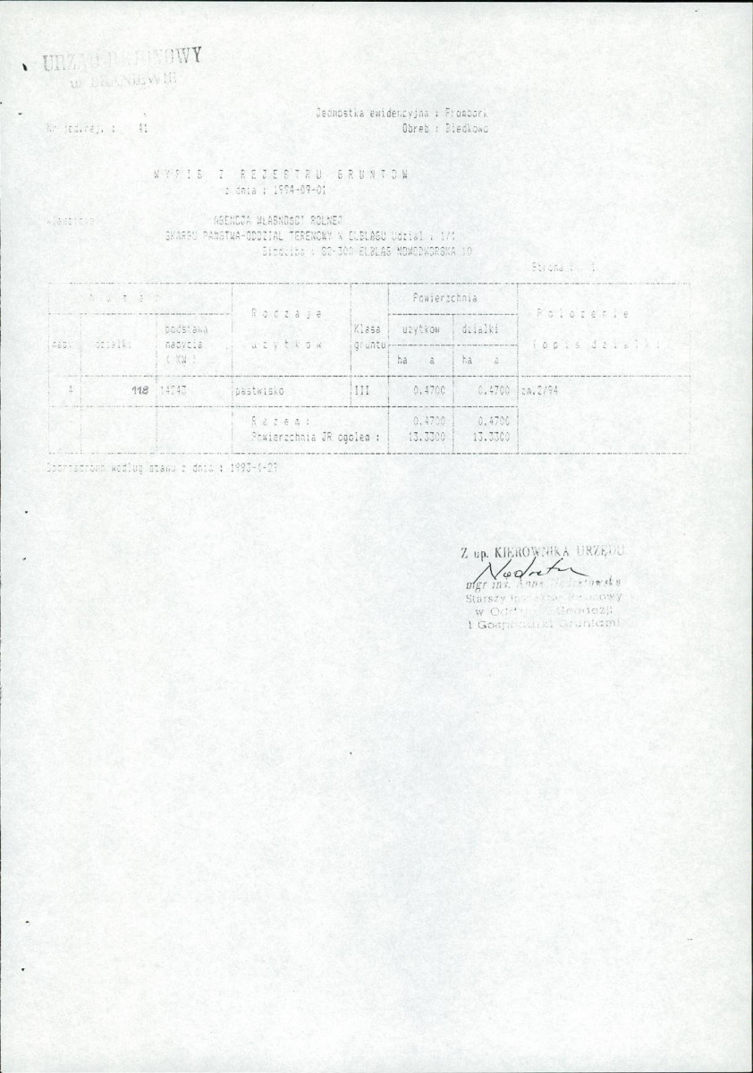 Ewidencja parkowa, skan nr 21