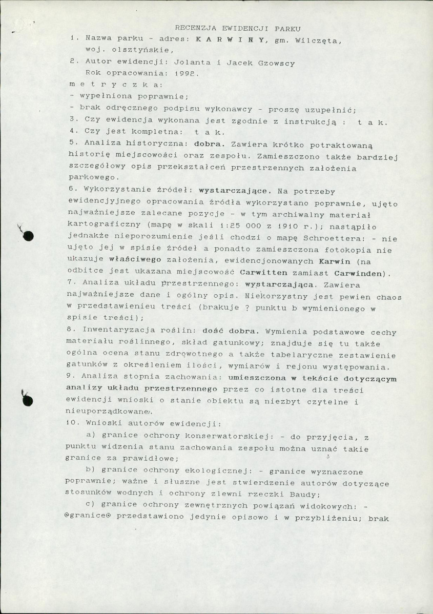 Ewidencja parkowa, skan nr 73