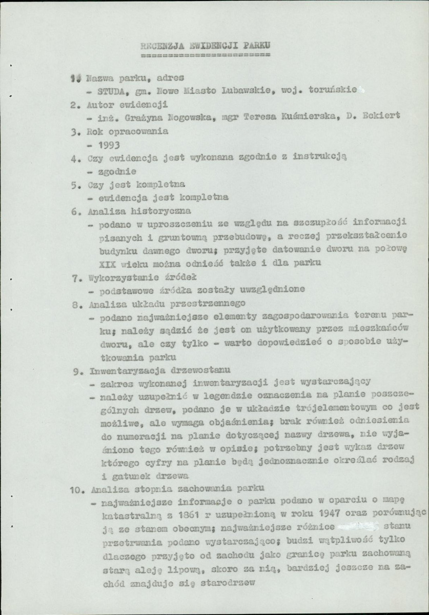Ewidencja parkowa, skan nr 4