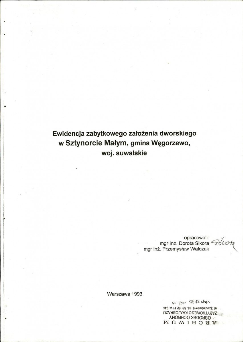 Ewidencja parkowa, skan nr 5