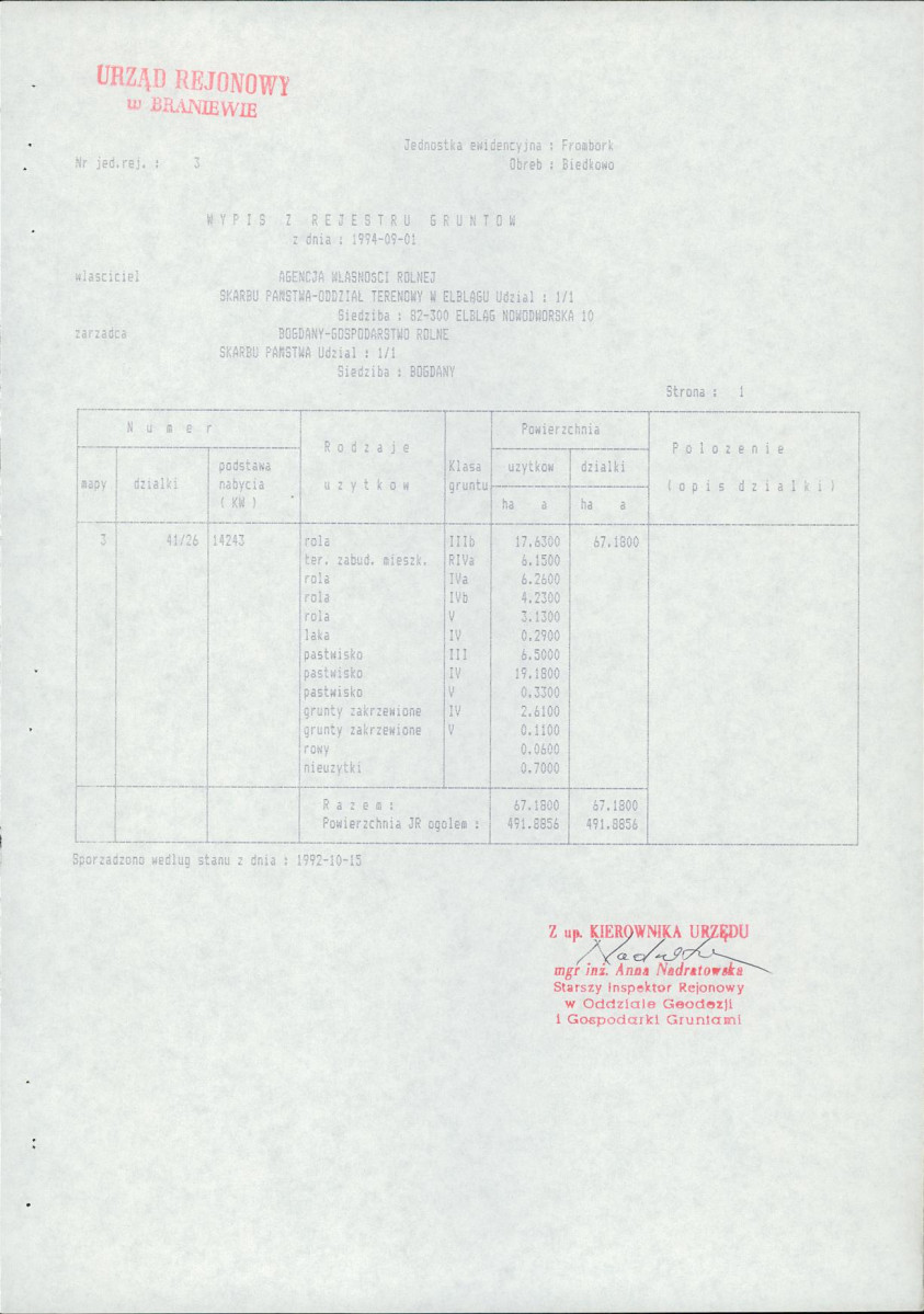 Ewidencja parkowa, skan nr 25