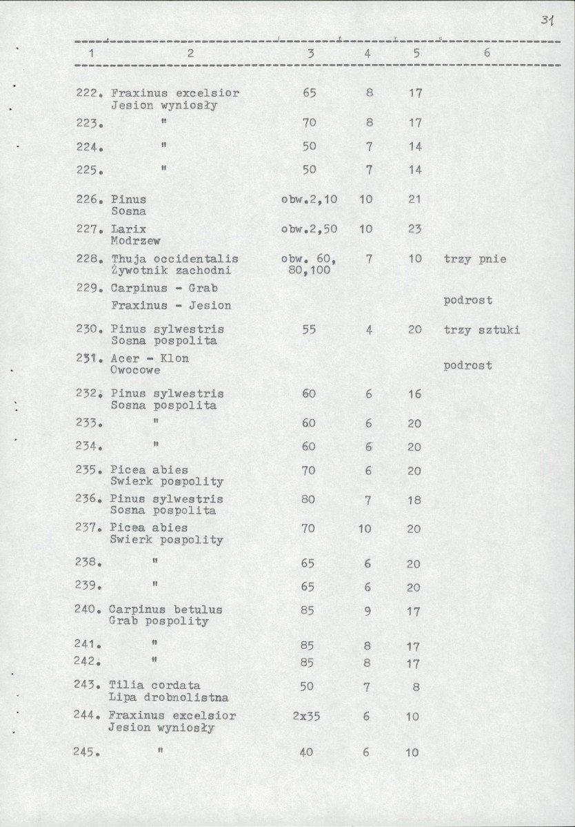 Ewidencja parkowa, skan nr 39