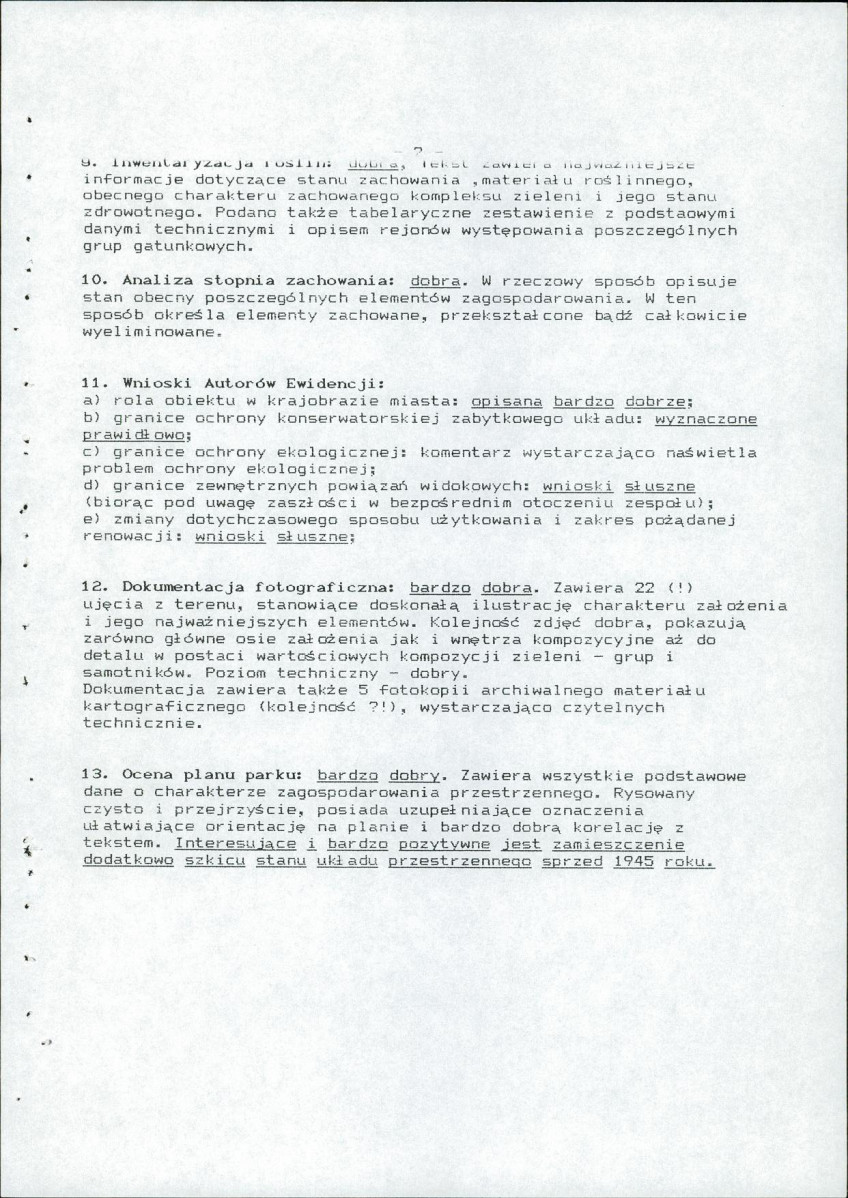Ewidencja parkowa, skan nr 9