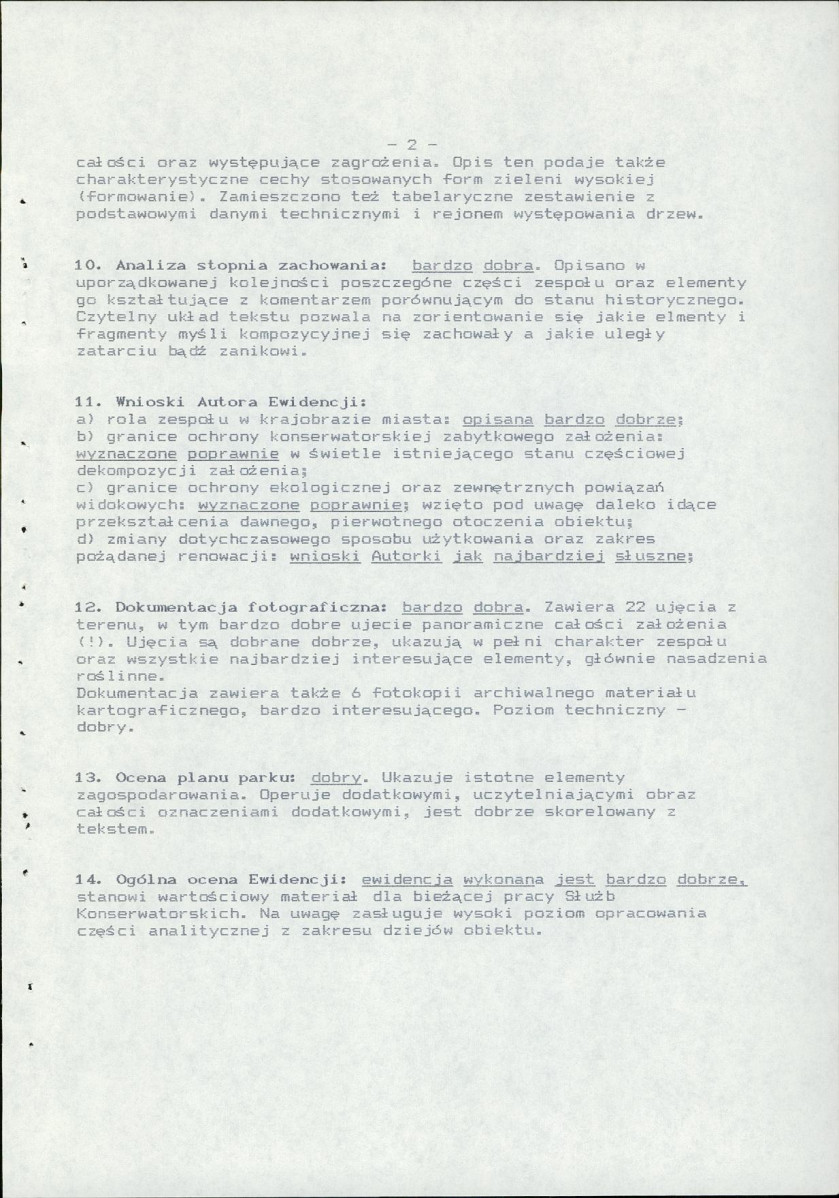 Ewidencja parkowa, skan nr 10