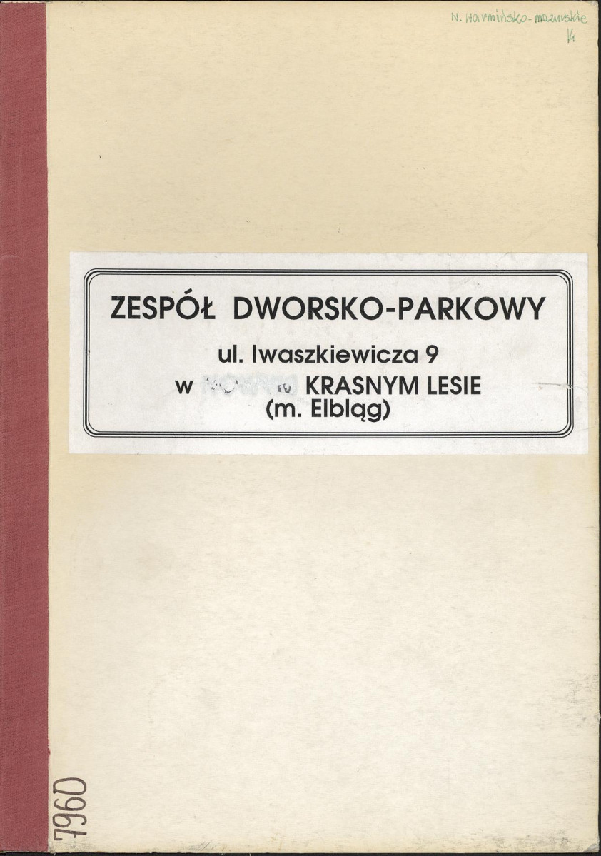 Ewidencja parkowa, skan nr 1