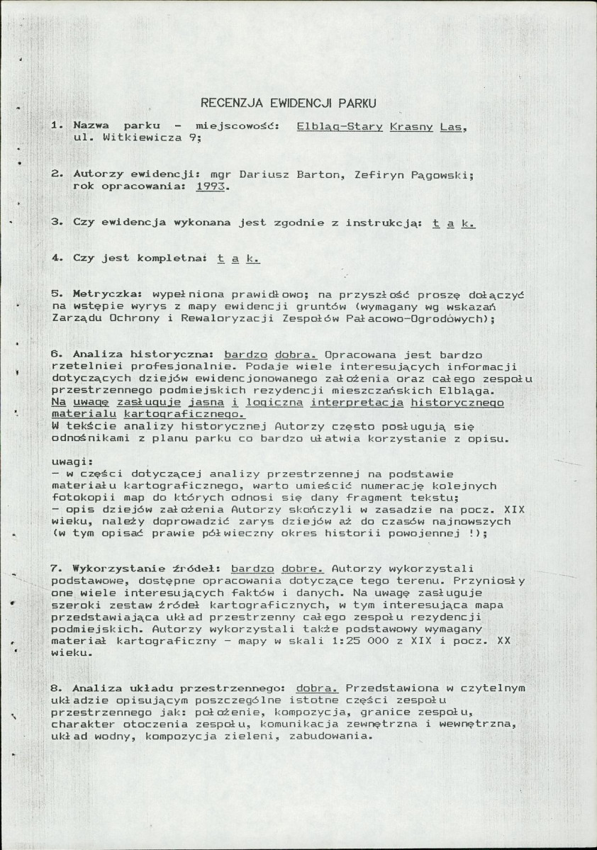 Ewidencja parkowa, skan nr 11