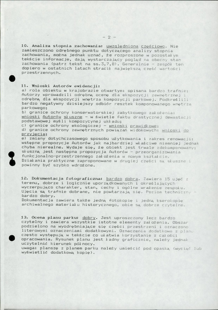 Ewidencja parkowa, skan nr 6