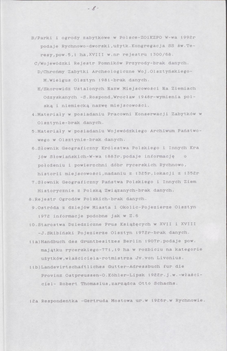 Ewidencja parkowa, skan nr 16