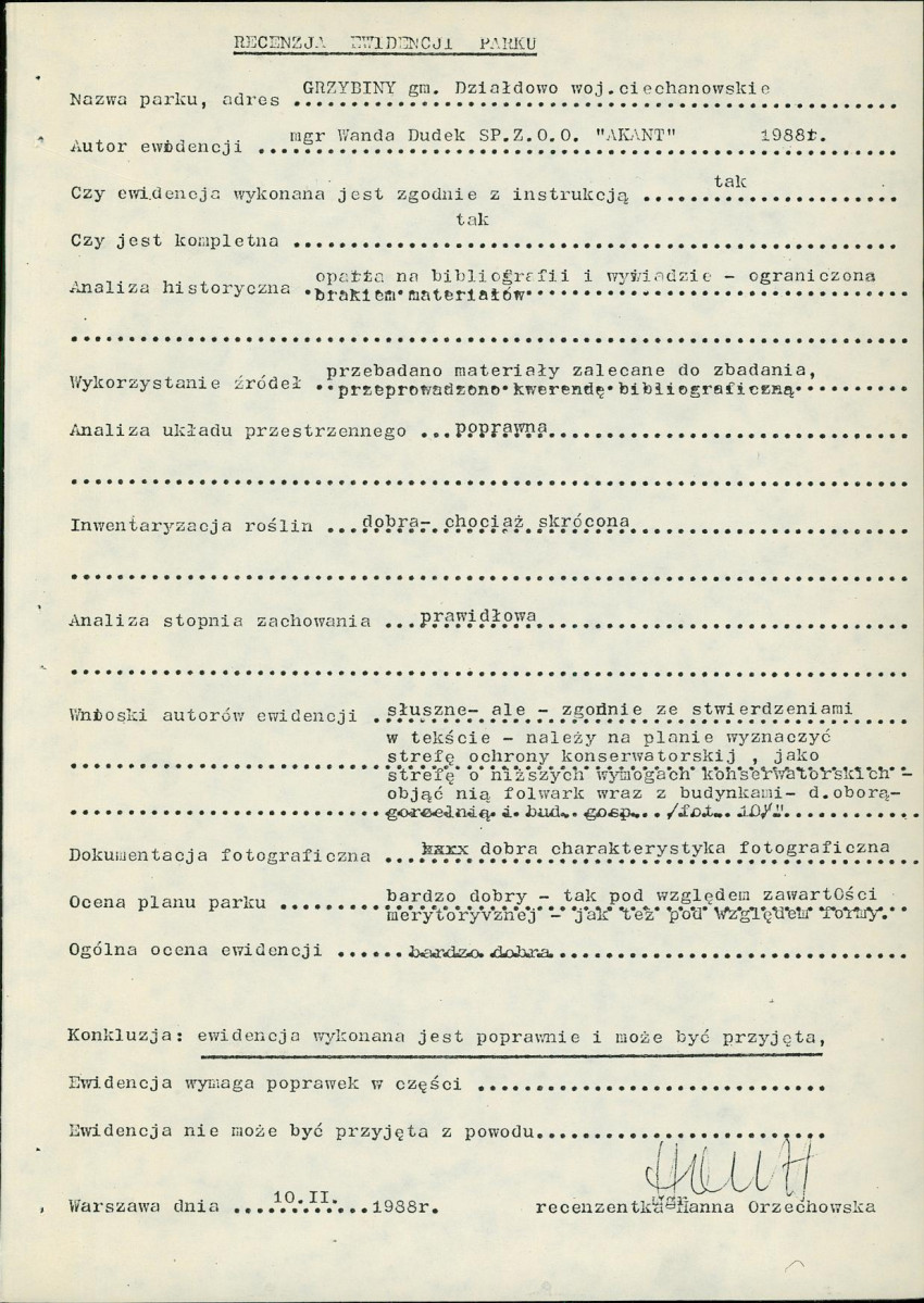 Ewidencja parkowa, skan nr 5