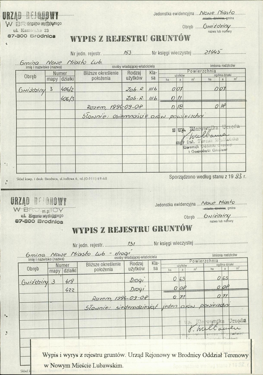 Ewidencja parkowa, skan nr 26