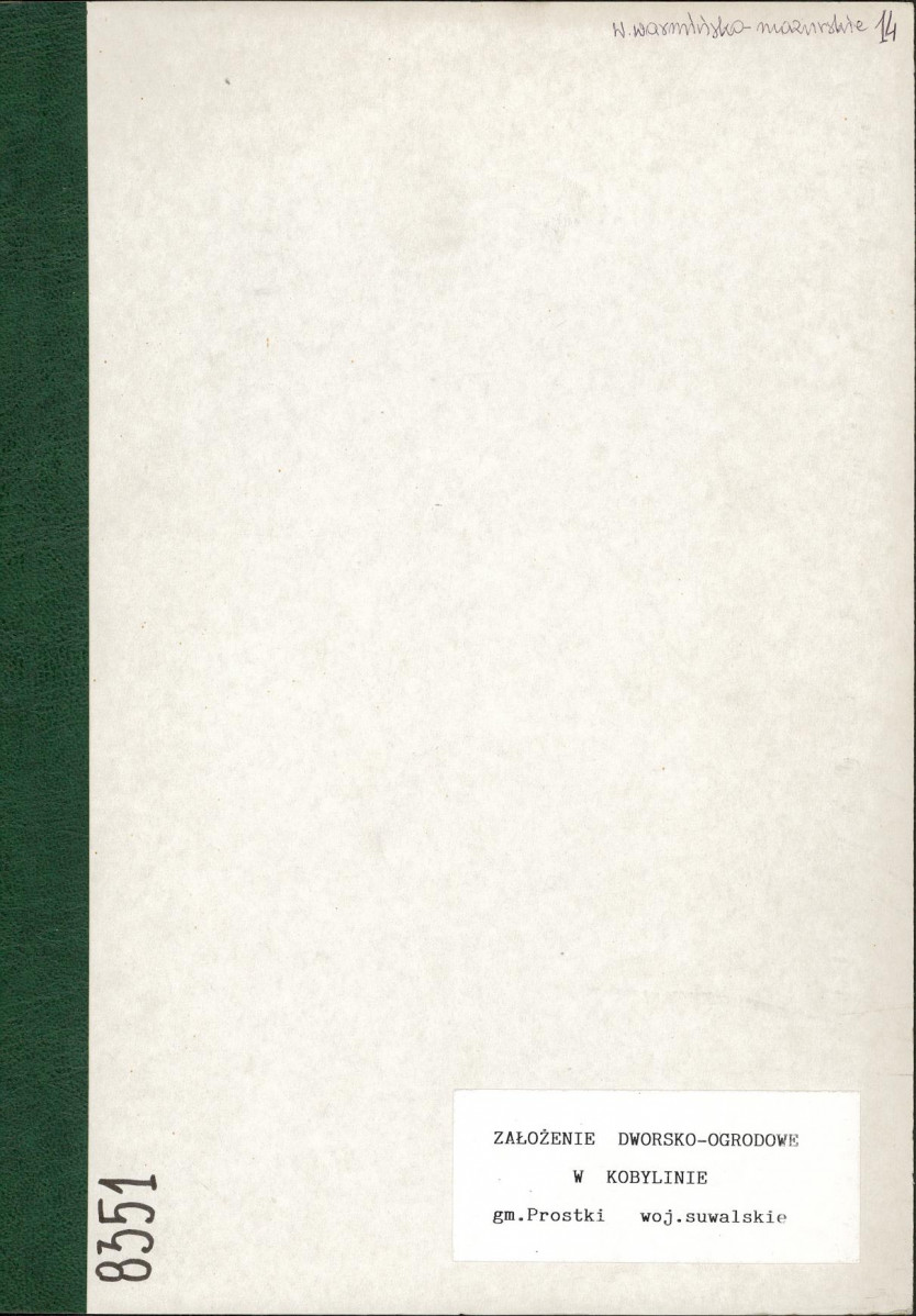 Ewidencja parkowa, skan nr 1