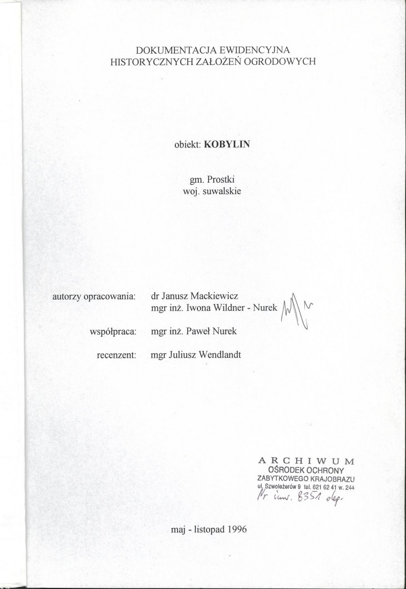 Ewidencja parkowa, skan nr 4