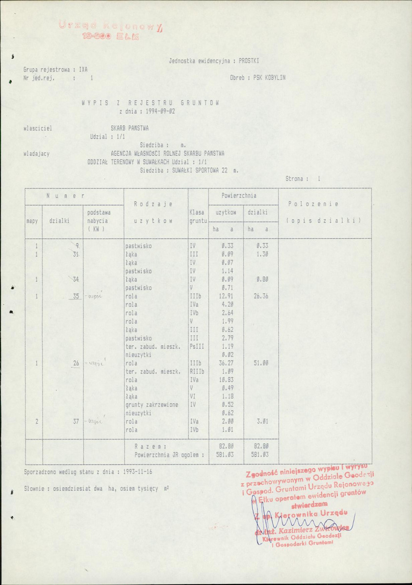 Ewidencja parkowa, skan nr 37