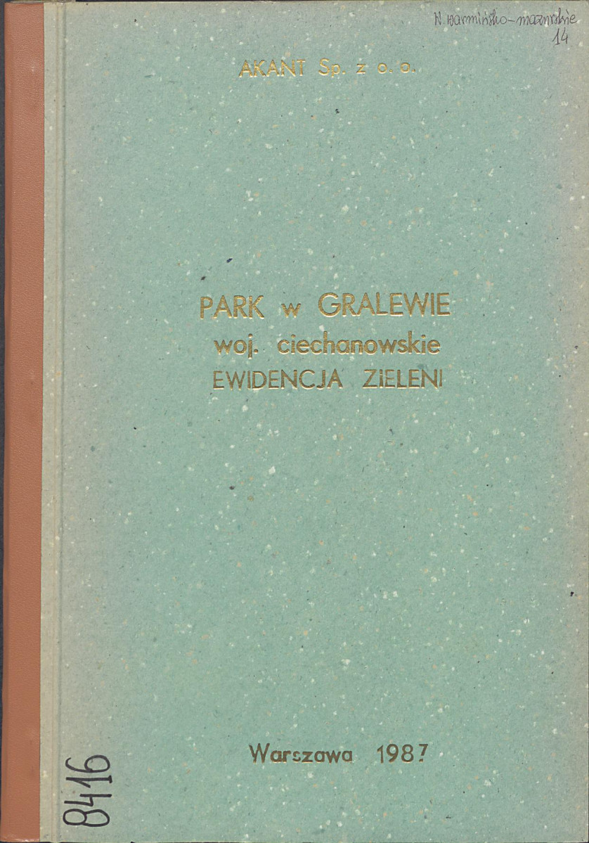 Ewidencja parkowa, skan nr 1