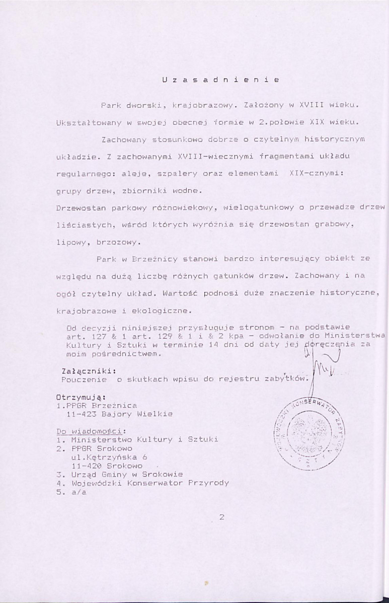 EP - Ewidencja parkowa, skan nr 9