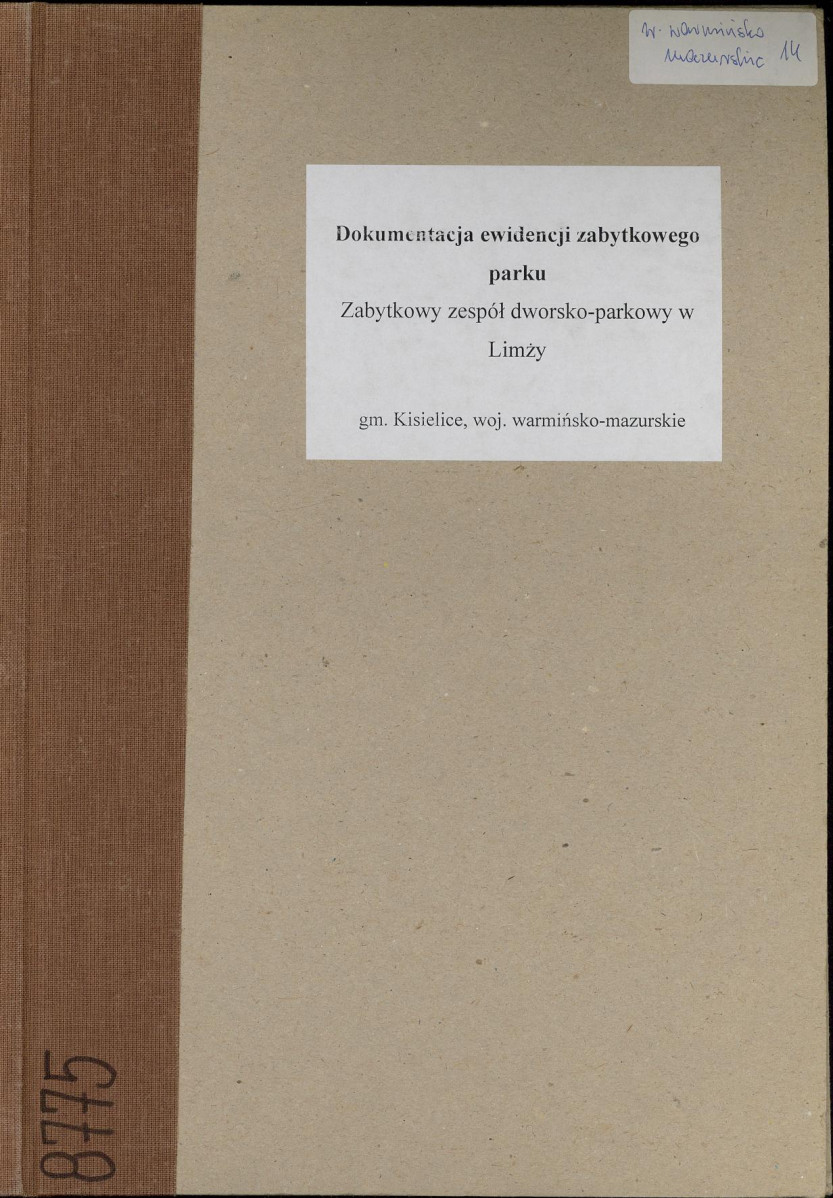 EP - Ewidencja parkowa, skan nr 1