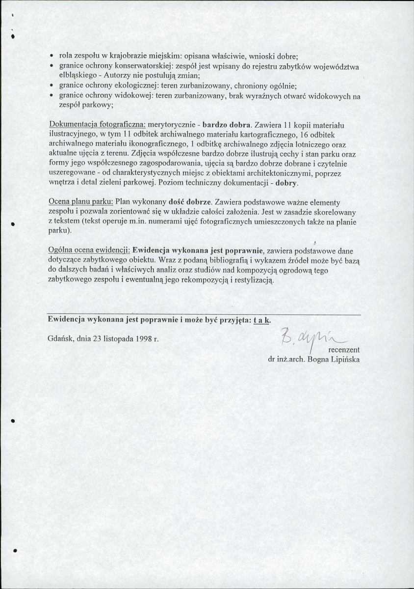 EP - Ewidencja parkowa, skan nr 6