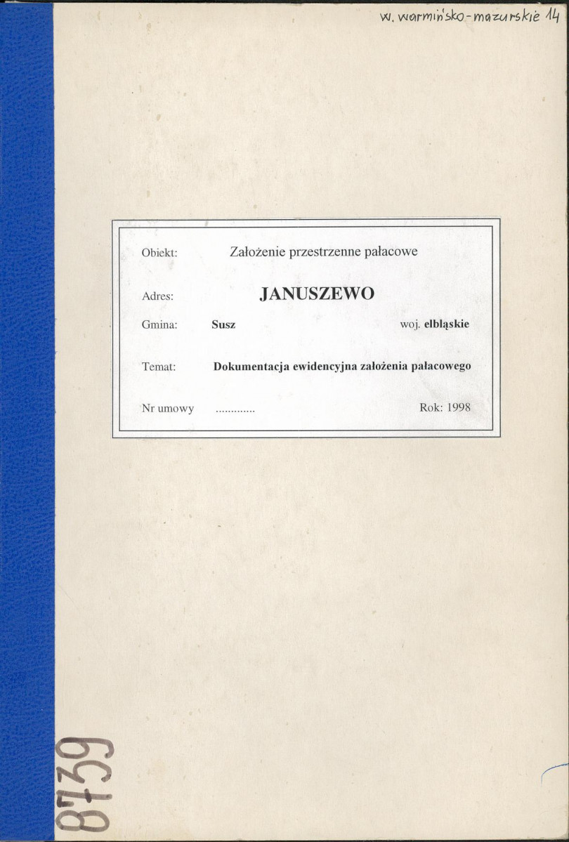 EP - Ewidencja parkowa, skan nr 1