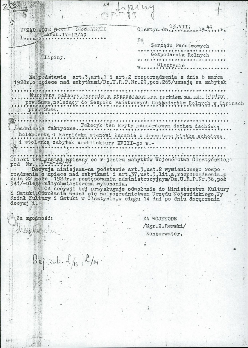 EP - Ewidencja parkowa, skan nr 29