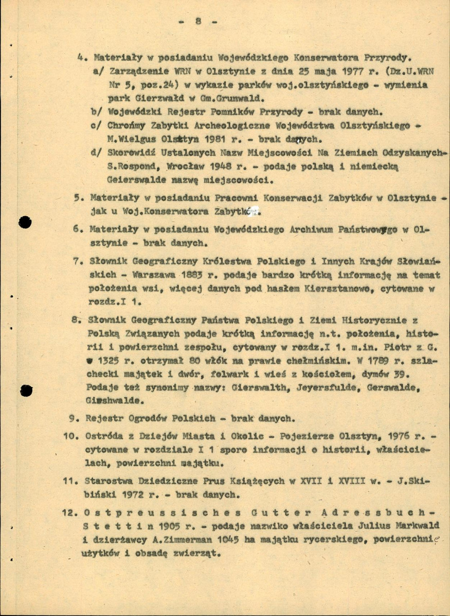 Ewidencja parkowa, skan nr 19