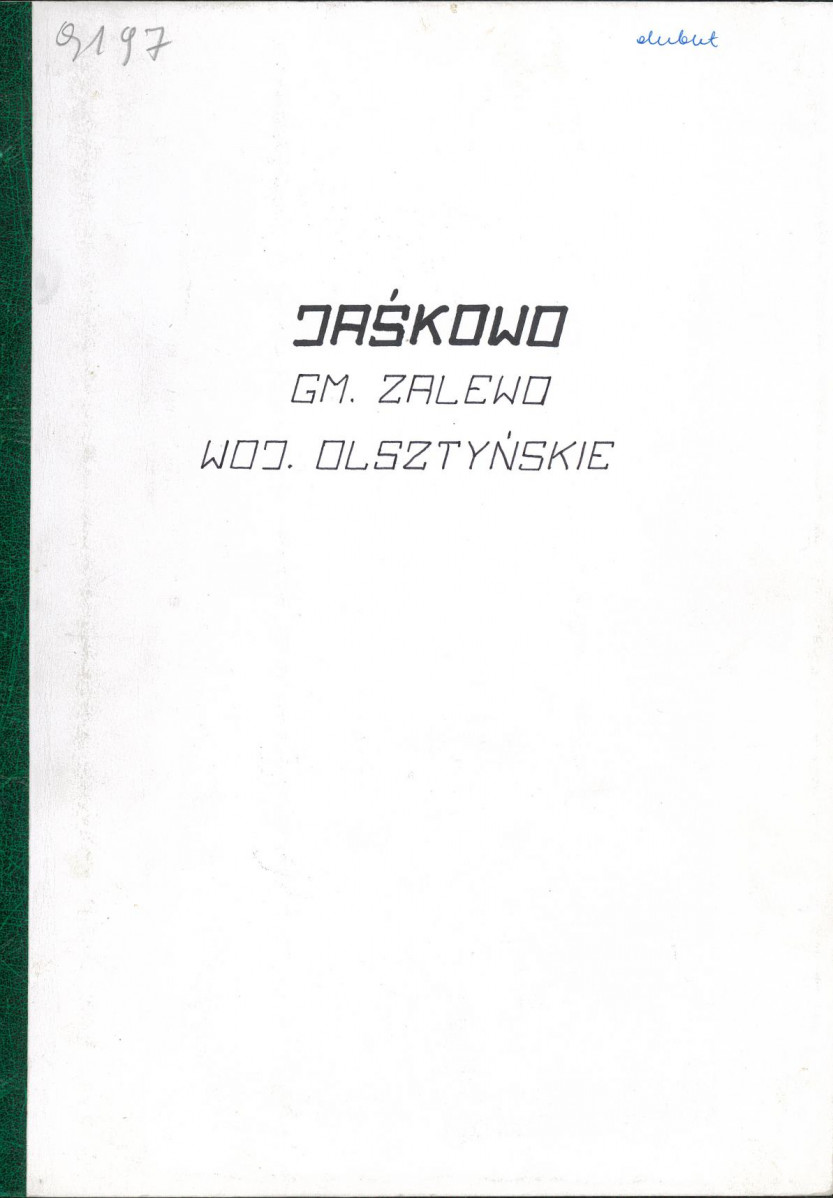 EP - Ewidencja parkowa, skan nr 1