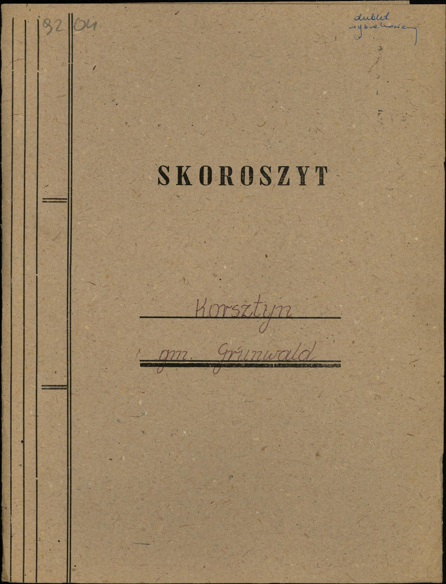 Ewidencja parkowa, skan nr 1