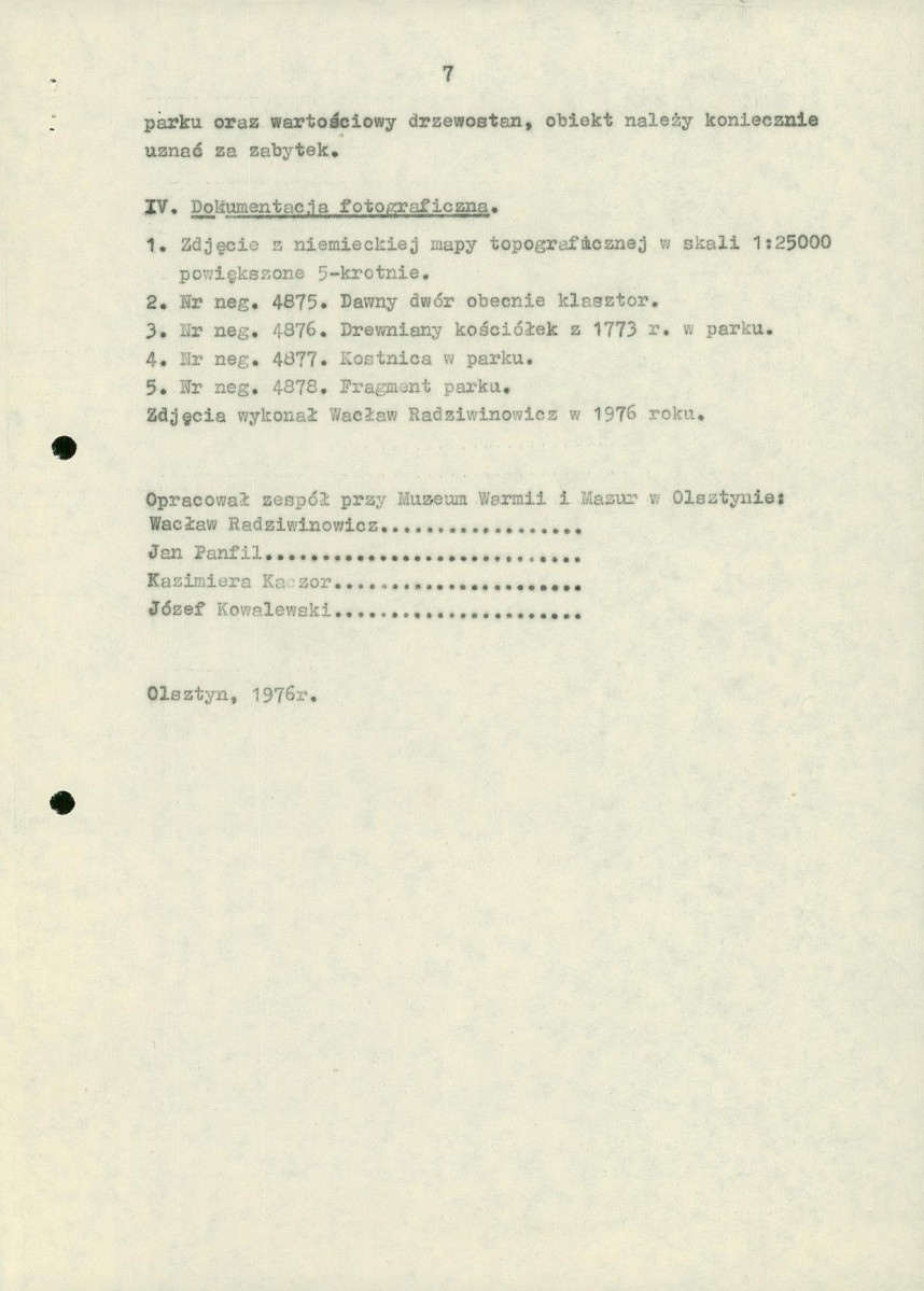 Ewidencja parkowa, skan nr 10