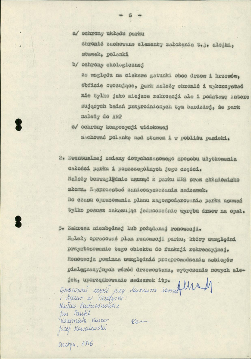 Ewidencja parkowa, skan nr 10
