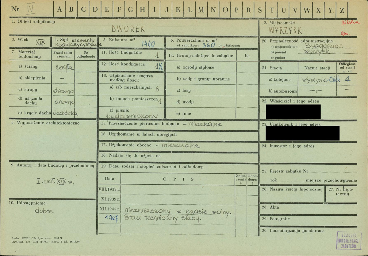 KZ - Karta zielona, skan nr 1