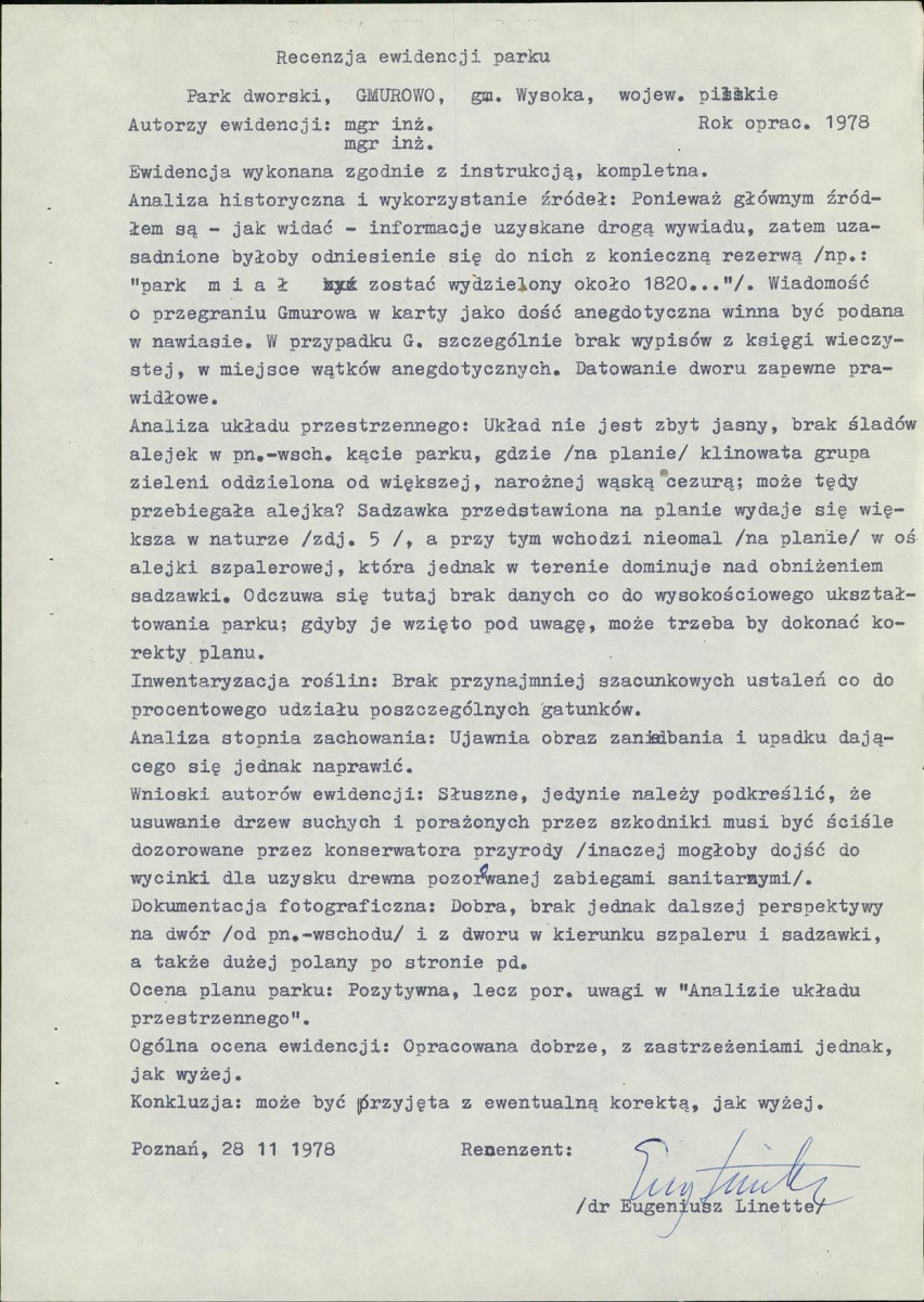 EP - Ewidencja parkowa, skan nr 13