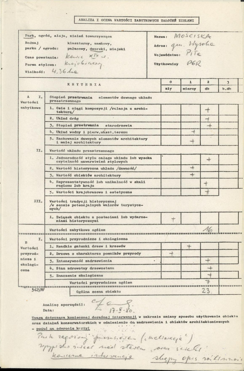 EP - Ewidencja parkowa, skan nr 3