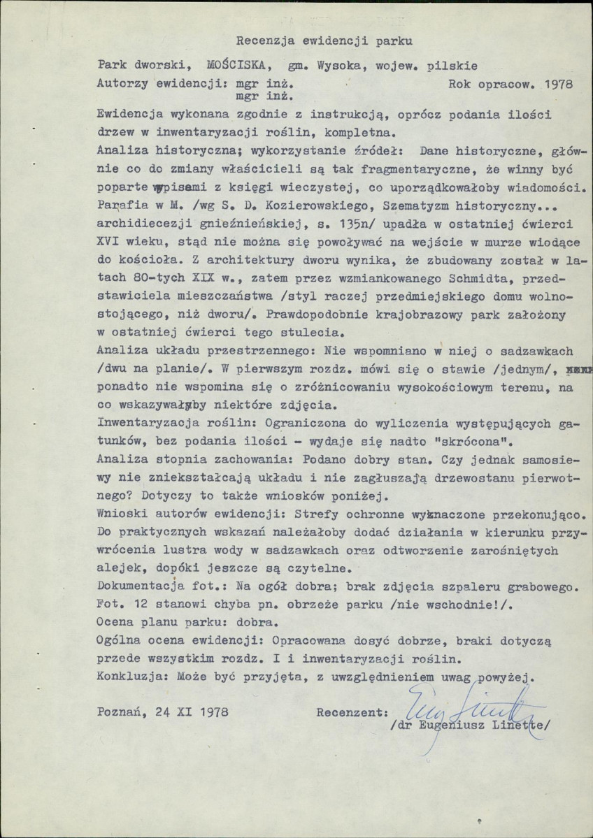 EP - Ewidencja parkowa, skan nr 12