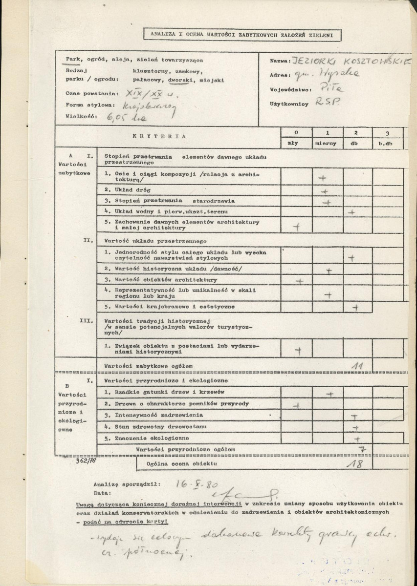 EP - Ewidencja parkowa, skan nr 3