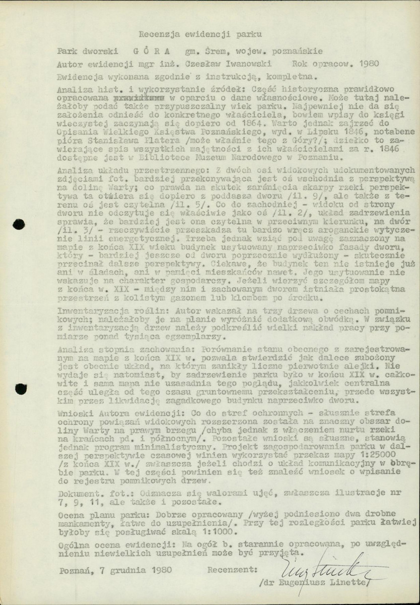 EP - Ewidencja parkowa, skan nr 6