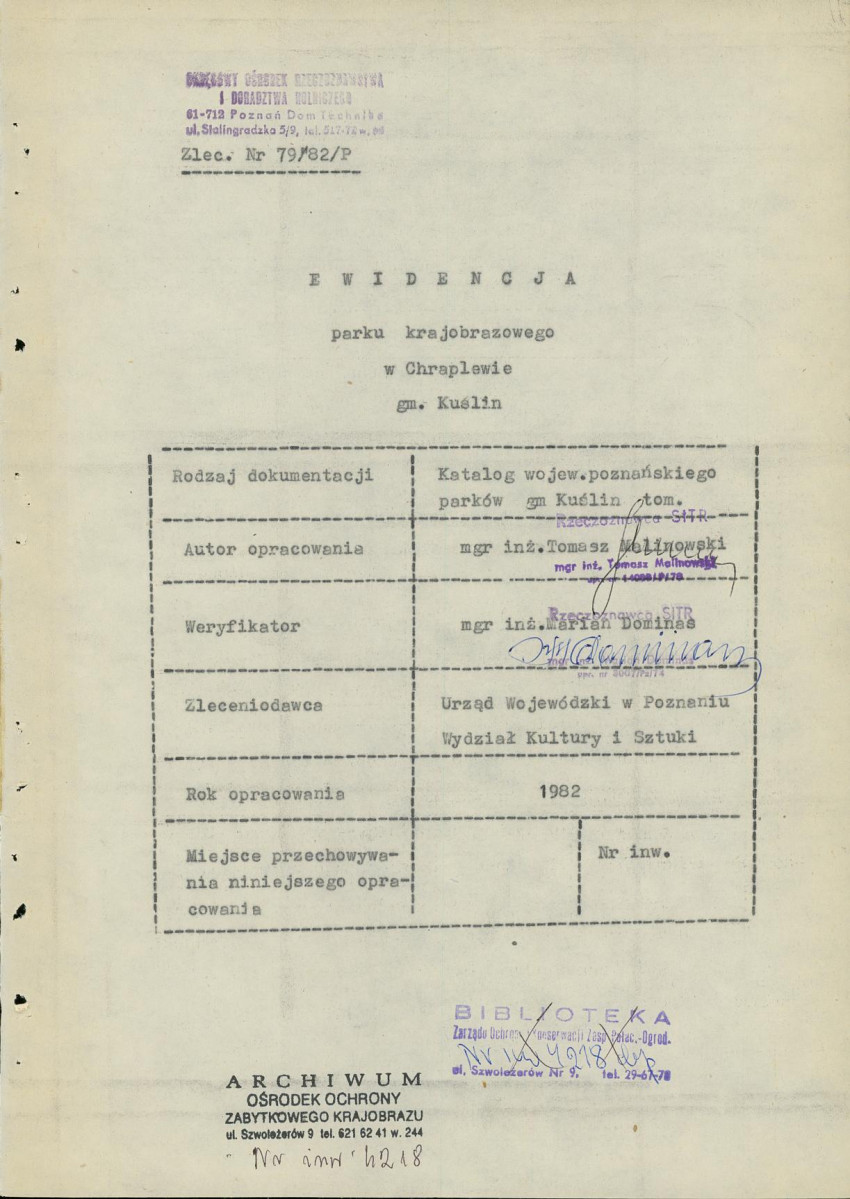 Ewidencja parkowa, skan nr 5