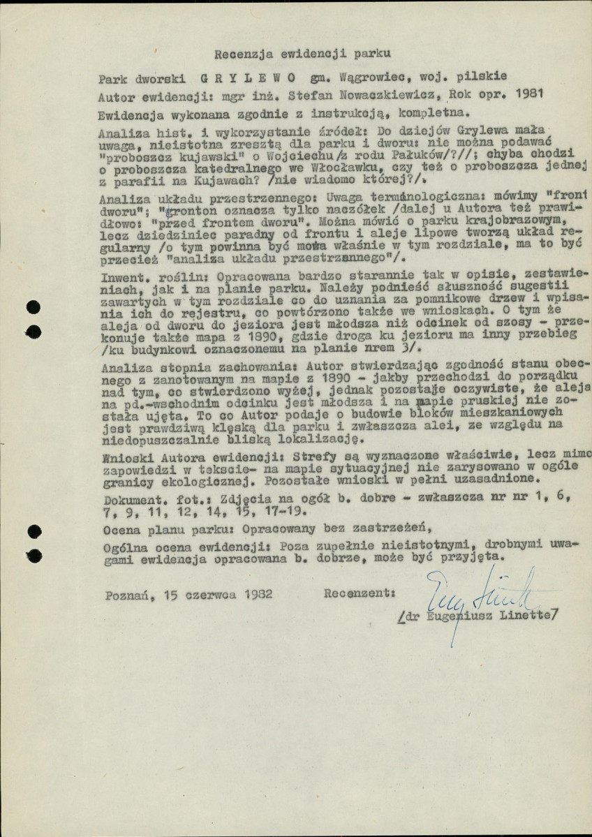 EP - Ewidencja parkowa, skan nr 6
