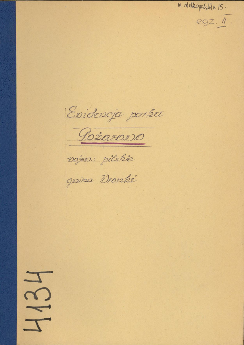 Ewidencja parkowa, skan nr 1