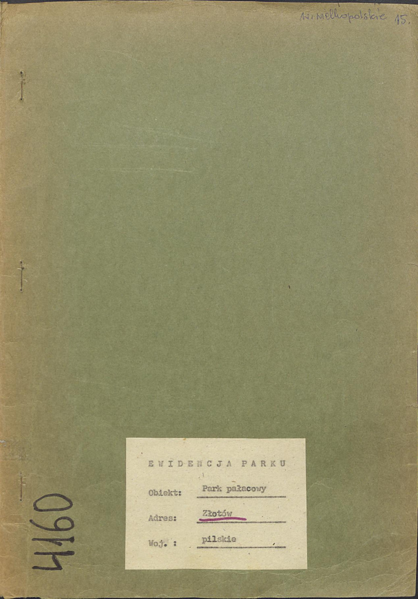 Ewidencja parkowa, skan nr 1