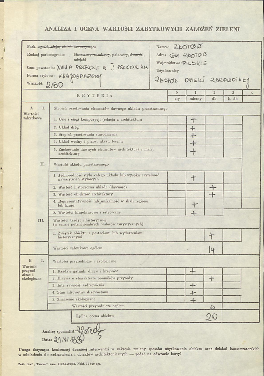 Ewidencja parkowa, skan nr 3