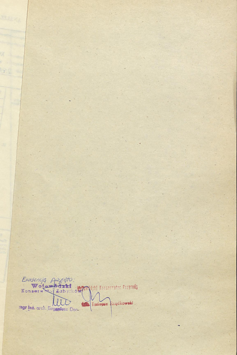 Ewidencja parkowa, skan nr 4