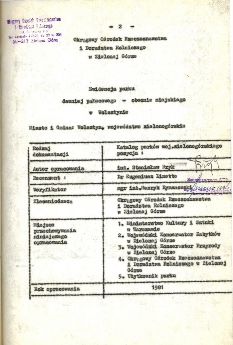 EP - Ewidencja parkowa, skan nr 8