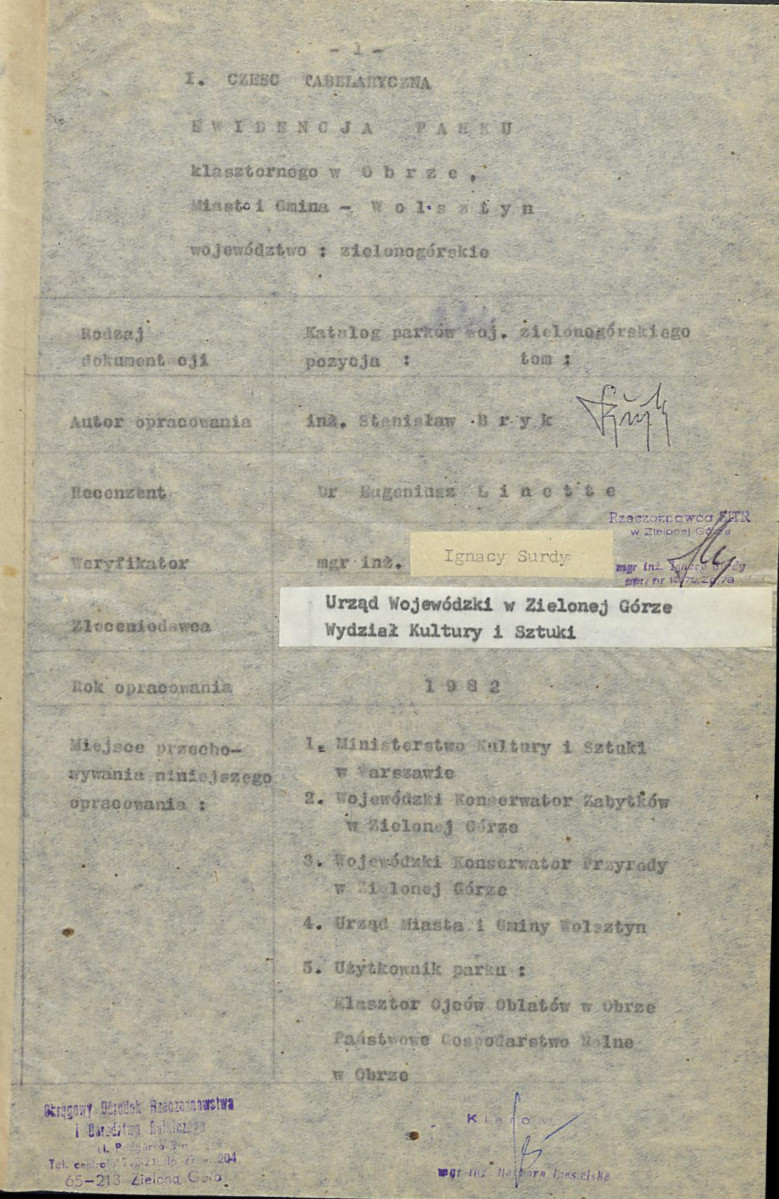 EP - Ewidencja parkowa, skan nr 6