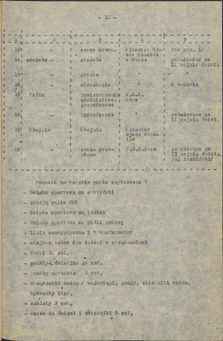 EP - Ewidencja parkowa, skan nr 19