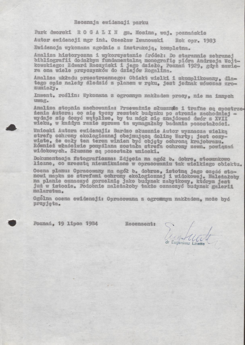 EP - Ewidencja parkowa, skan nr 6