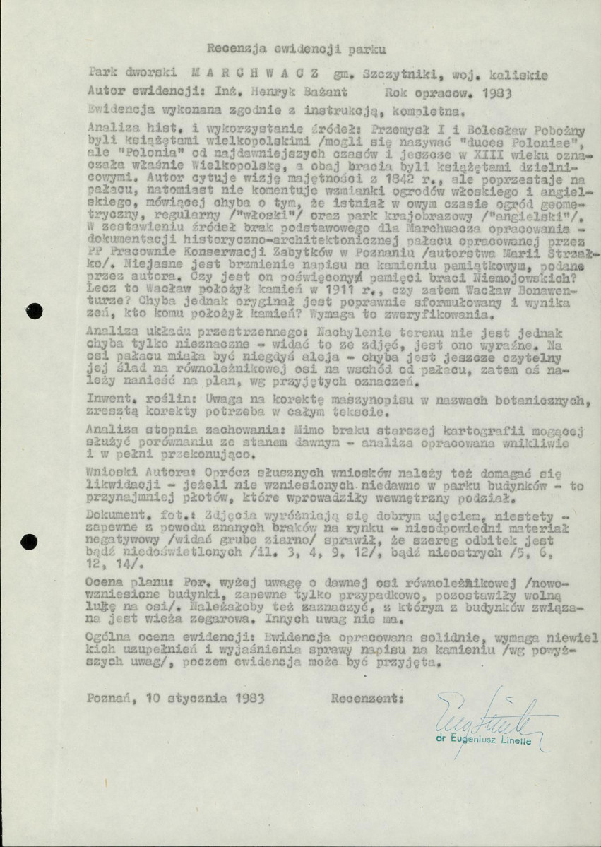 EP - Ewidencja parkowa, skan nr 6