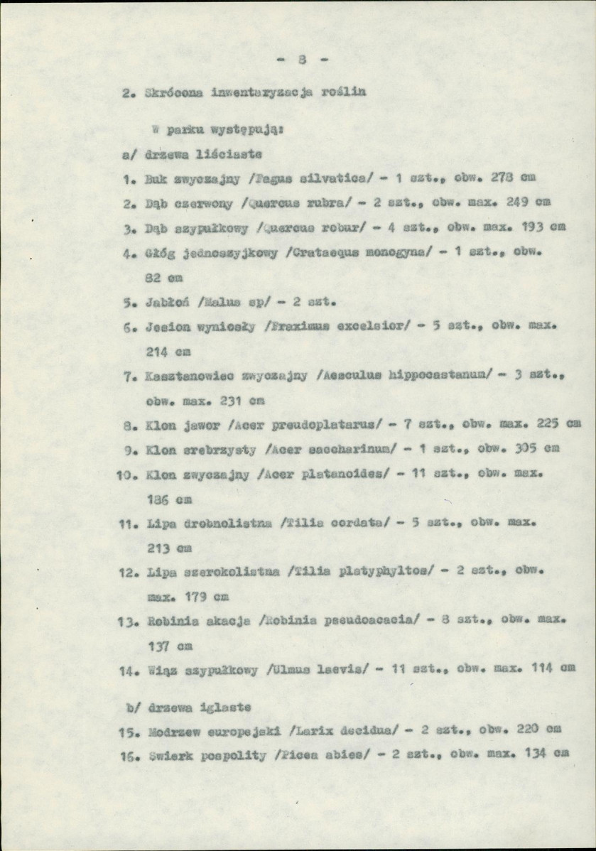 Ewidencja parkowa, skan nr 13